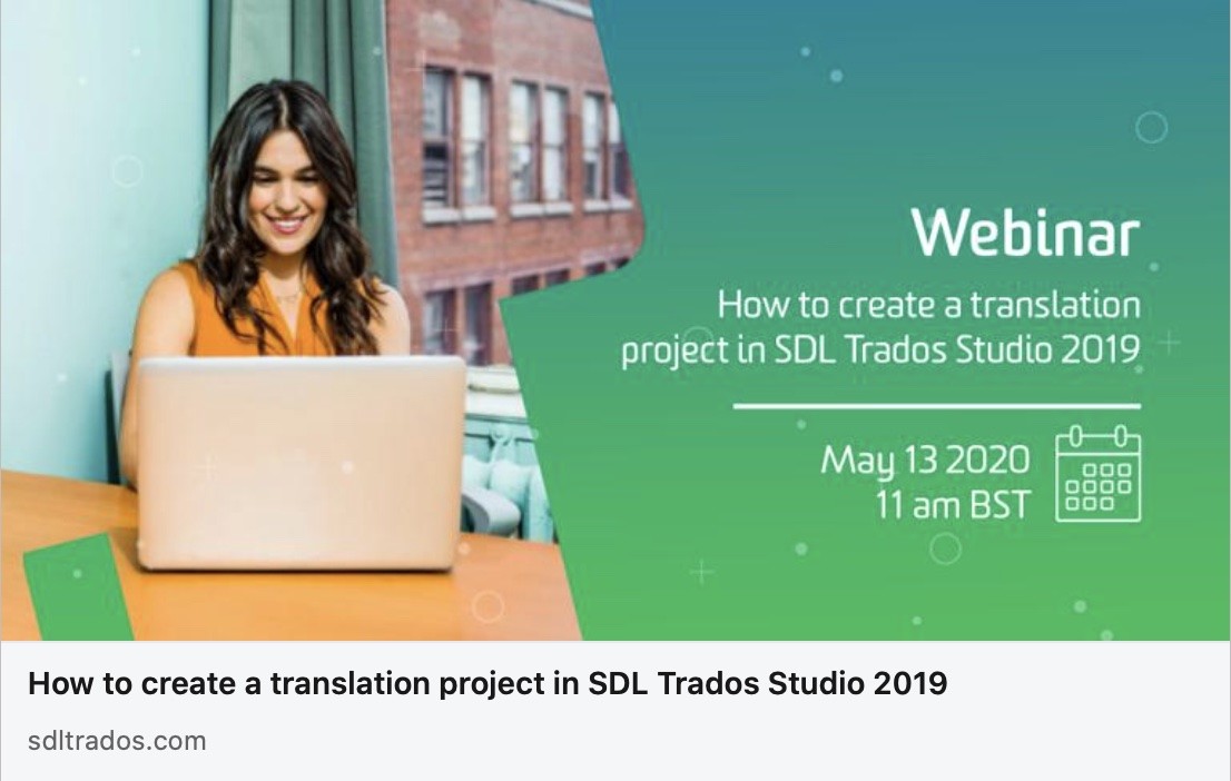 How to create a translation project in SDL Trados Studio 2019